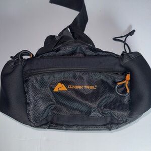 Ozark Trail Black Belt Bag with Orange Detail